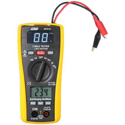 MAJOR-TECH - 2-in-1 Cable Finder & Multimeter, CAT III 600V MT915