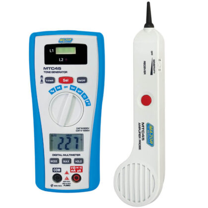 MAJOR-TECH - 2-in-1 Tone & Probe Tester & Multimeter, CAT III 300V MTC45