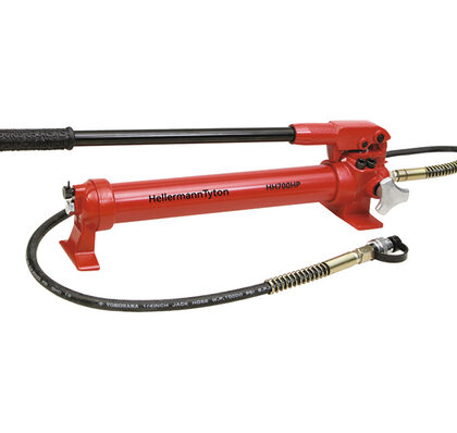 HellermannTyton Hydraulic Hand Pump complete with Hose HH700HP