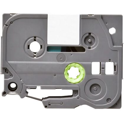 HellermannTyton HTZ Label Tape 9mm x 8.0M Black on Clear HTZ121