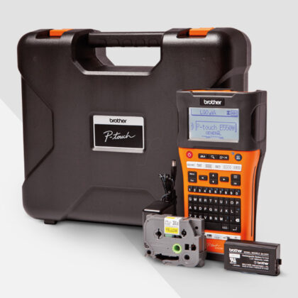 Brother Label Machine 6-24mm Wifi + Carry Case PTE550