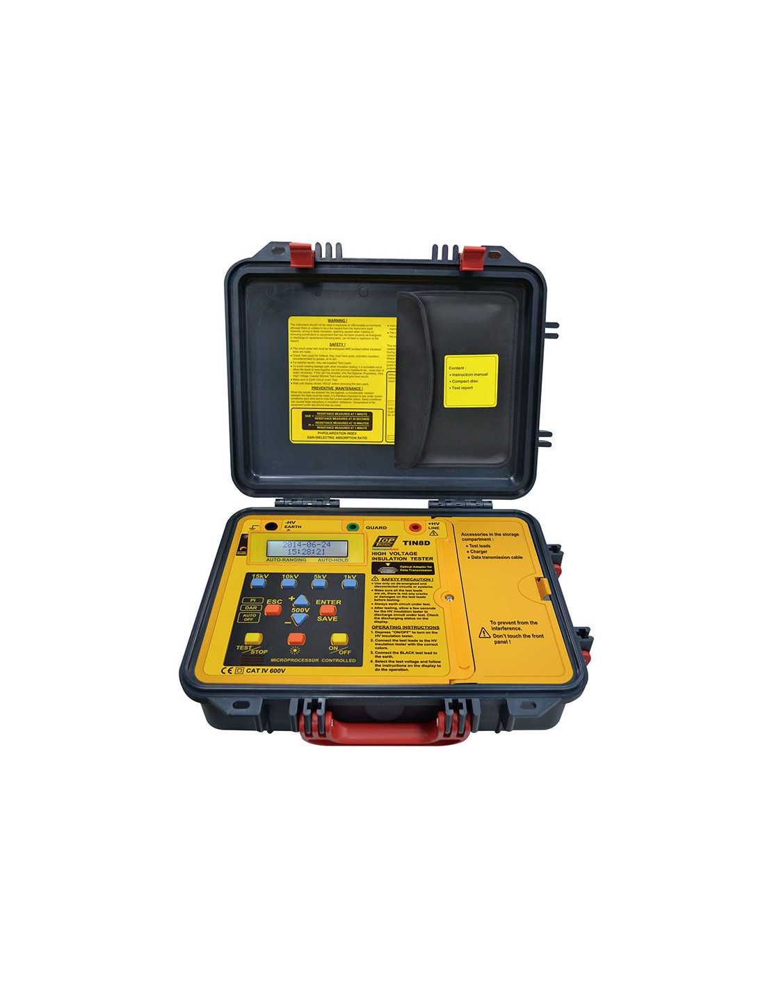HellermannTyton Insulation Tester Digital 15kV TIN8D