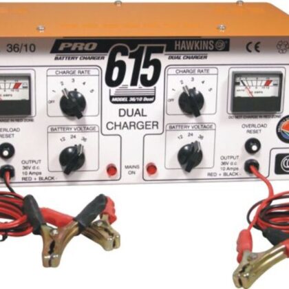 HAWKINS - BATTERY HAWKINS PRO615 CHARGER 6X12V 10A HAW36-10G