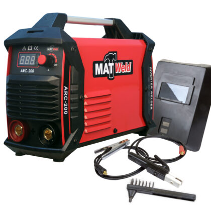 MATWELD WELDER INVERT RED 200A 220V MAT9005