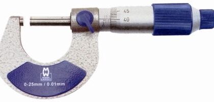 M&W MICROMETER EXTERNAL 75-100MMX.01MM MAW200-04