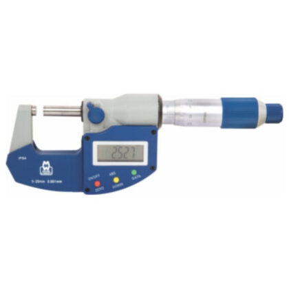M&W MICROMETER DIGITAL EXT 0-25MMX.001MM MAW201-01DAB