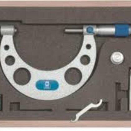 M&W MICROMETER W/ANVILS 0-100MMX.01MM MAW217-01