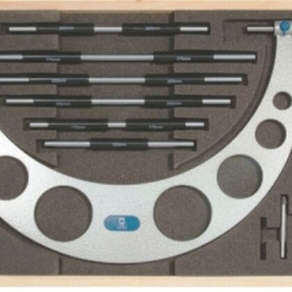 M&W MICROMETER W/ANVILS 150-300MMX.01MM MAW217-04