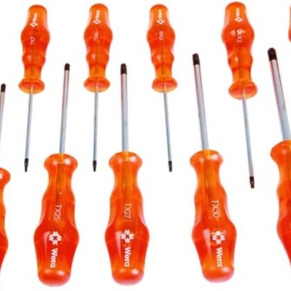SCREWDRIVER SET WERA TORX P/11 6334/11 WER6334