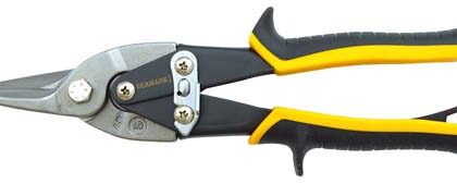 DEAMARK STRAIGHT CUT AVIATION SNIP-YELLOW - DATS3