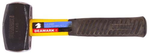 DEAMARK CLUB HAMMER 1.8KG/4LB F/GLASS HDL SA-HAM013 - DCLUB1.5