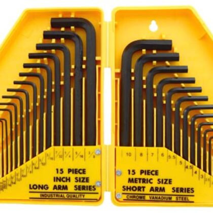 DEAMARK HEX KEY COMBO 30PCE MET/IMP SA-HEX001 - DHEX1