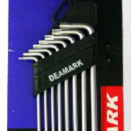 DEAMARK HEX TORX SET 8PC T6-T25 WITH SECURITY HOLE - DHEX13