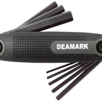 DEAMARK HEX SET KNIFE TYPE GREY/BLACK 8PC 1.5-8MM - DHEX14