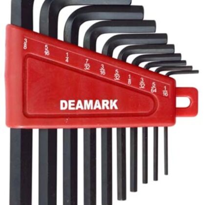 DEAMARK HEX KEY SET STANDARD 10PC 1/16-3/8 - DHEX7