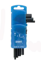 EIGHT HEX KEY SET 8PCE 1.5MM - 8MM BLUE DOOR HOLDER SET - EB001-158DB