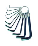 EIGHT HEX KEY SET ON RING 1.5-10MM EB004-3
