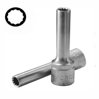 FORCE 1/2 DR DEEP BIHEX SOCKET 13MM FO5497713