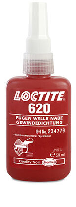 LOCTITE HI TEMP RETAINING COMPOUND 50ML MTO L620/250