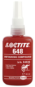 LOCTITE HI TEMP RETAINING COMPOUND 50G (GREEN) L648/31