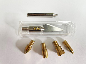 TRADEFLAME SOLDERING TIP TO SUIT 218134 4 TIPS/HOT KNIFE TF218134-01