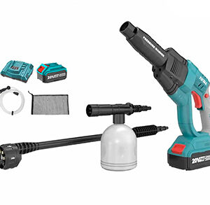 TOTAL L-ION PRESSURE WASHER 20V 4.0AH BATTERY & CHARGER 5 ACCESSORIES TOTPWLI20084