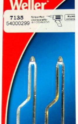 WELLER SOLDER GUN TIP 7135 FOR 8100/9200UC WET7135