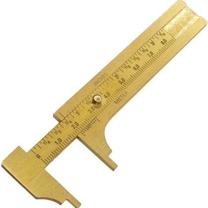 GARVIN BRASS VERNIER CALIPER - 100MM/4 RGVC4B