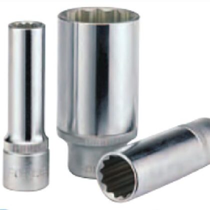 FORCE 3/8 DR BI-HEX DEEP SOCKET 14MM FO5396314
