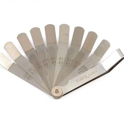 FORCE 9PC OFFSET FEELER GAUGE FO61803
