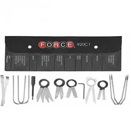 FORCE 18PC RADIO REMOVAL TOOL SET FO918C1