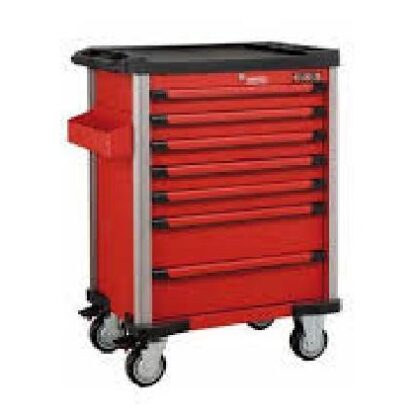 FORCE 7 DRAWER TOOL TROLLEY EMPTY - RED FOT10217R