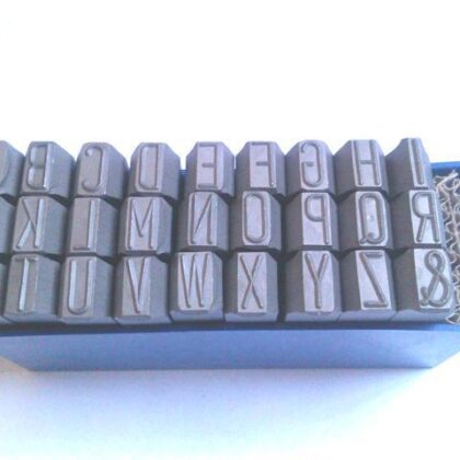 GARVIN LETTER PUNCH SET 4MM RGLP4