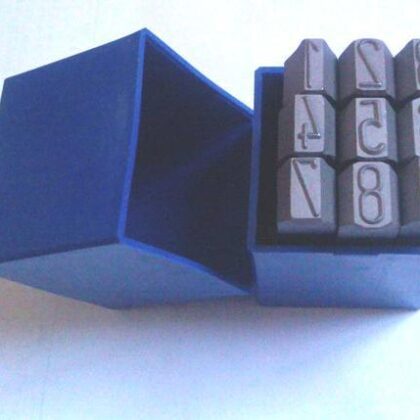 GARVIN NUMBER PUNCH SET 13MM 1/2 RGNP12