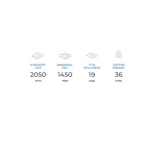 SIGMA - 205cm Manual tile cutter for large sizes 12D1 - SIG20501 (2)