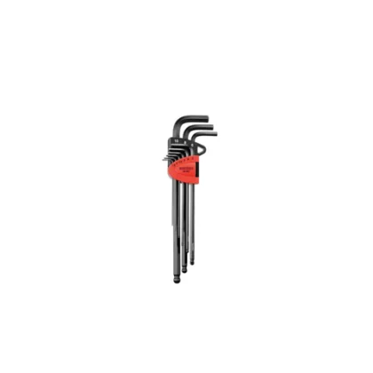 TENG TOOLS - Extra Long Ball Point Hex Key Set 9 Pieces - 1499MML
