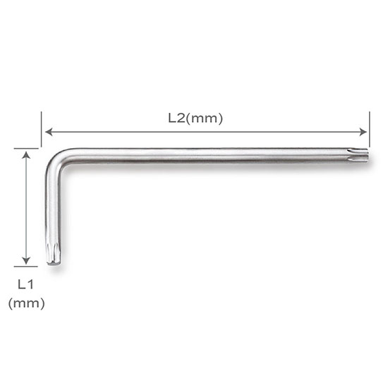 TOPTUL - T45 STAR KEY WRENCH (SHORT TYPE) AIAS4511