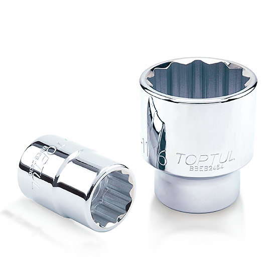 TOPTUL - 12 PT SOCKET - 3/4 X 1-1/8 BBEB2436