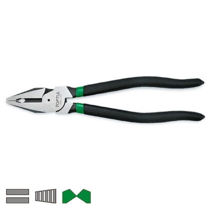 TOPTUL - 9'' HIGH LEVERAGE COMB.PLIERS DBAA1209