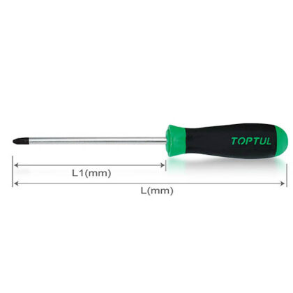 TOPTUL - PH2 PHILLIPS ANTI-SLIP SCREWDRIVER FBAB0210