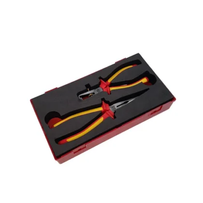 TENG TOOLS - Insulated Wire Stripper and Long Nose Plier In EVA - TEAV421N