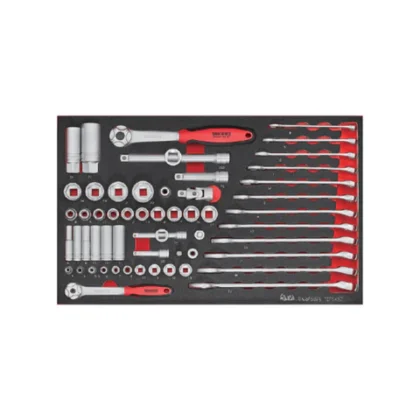 TENG TOOLS - 57PC Spanner & Socket Set in EVA Foam - TEFSK57