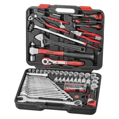 TENG TOOLS - 105PC Heavy Duty Tool Set with Ball Pein Hammer - THDV105