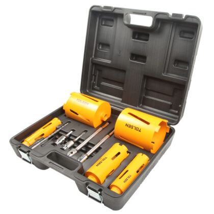 TOLSEN - Hollow Core Bit Diamond Set 11Pc Industrial - TOL75881