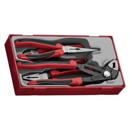 TENG TOOLS - 4PC Plier Set with TPR grip (Quick set water pump pliers) - TT440-TQ