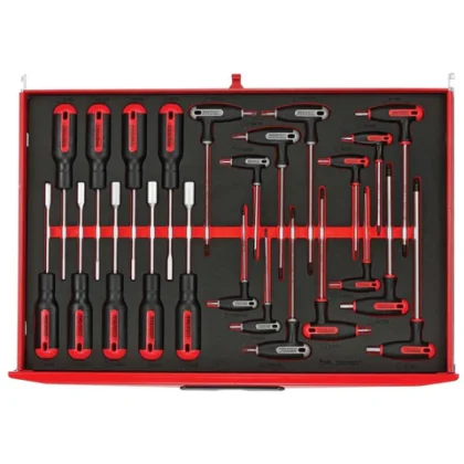 TENG TOOLS - Nut and T Handle Driver Set 23 Pieces - TTEX23N