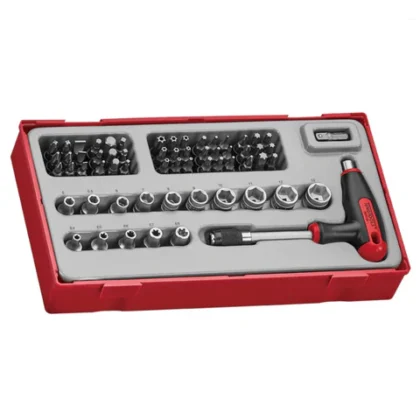 TENG TOOLS - T-HANDLE BITS DRIVER SET TT1 62 PIECES - TTTHQ62