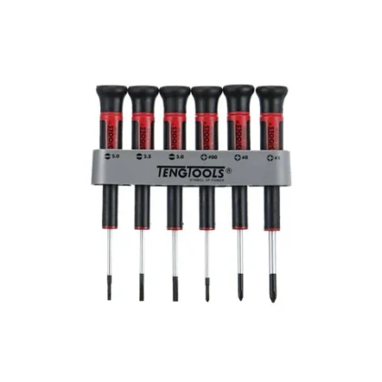 TENG TOOLS - 6PC Mini Screwdriver Set With Holder - MDM706