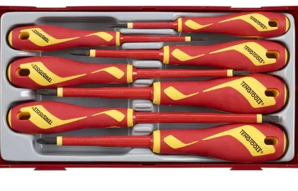 TENG TOOLS - 7PC Insulated Screwdriver Tray - TTV907N