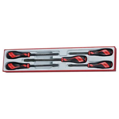TENG TOOLS - 5PC Power Through Screwdriver Tray - TTXMDTN